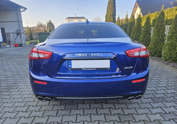 Maserati Ghibli cena 102900 przebieg: 159763, rok produkcji 2015 z Piastów małe 466